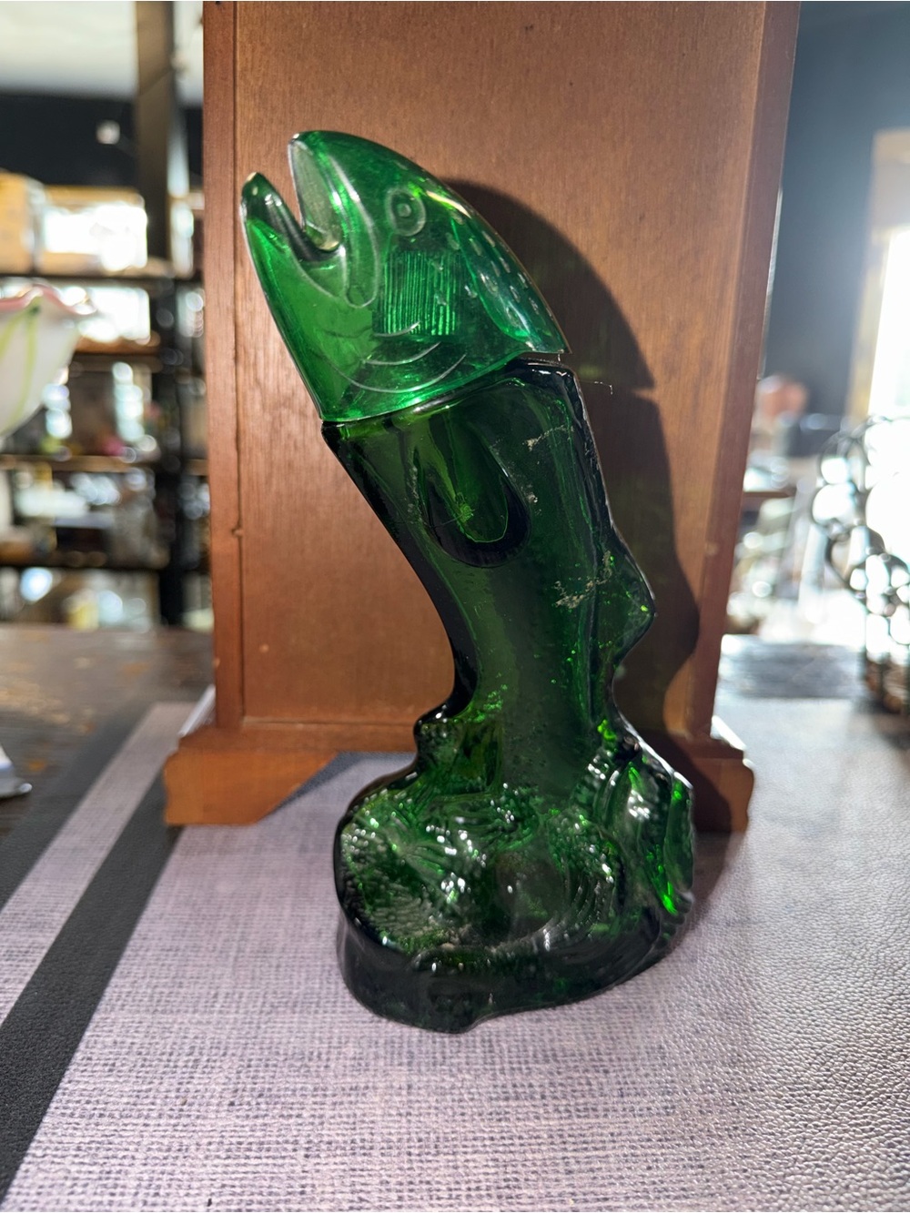 Vintage Avon Green Cologne bottle
